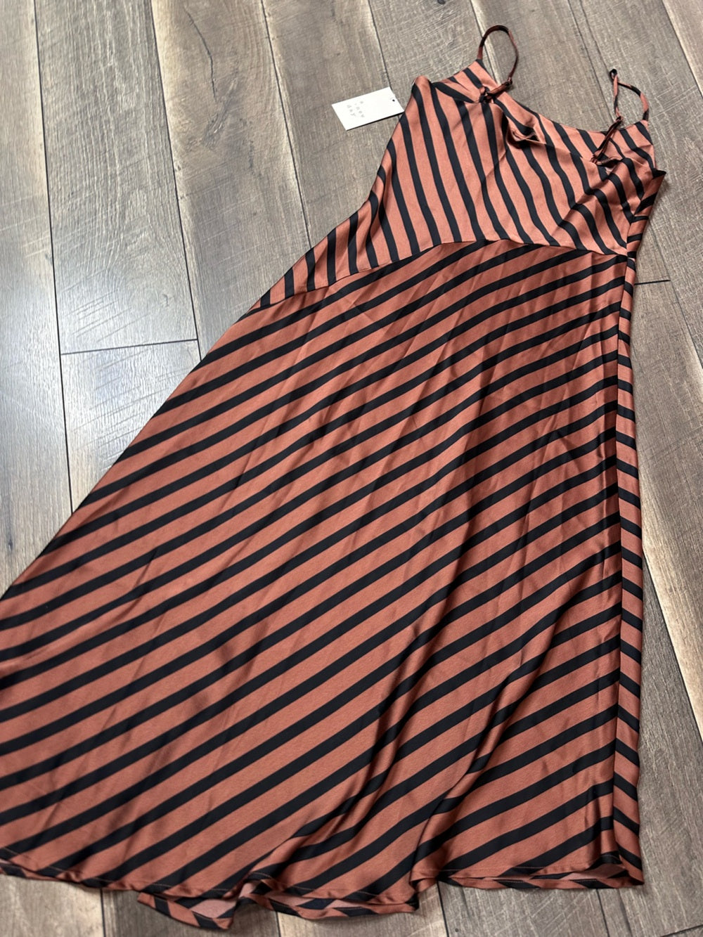 A New Day Asymmetrical Midi Dress (new with tags)