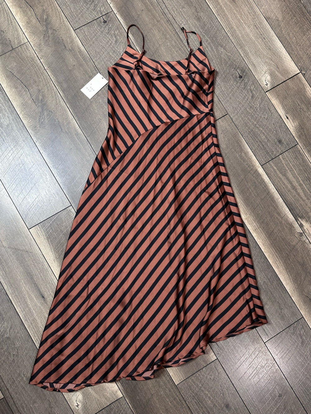 A New Day Asymmetrical Midi Dress (new with tags)
