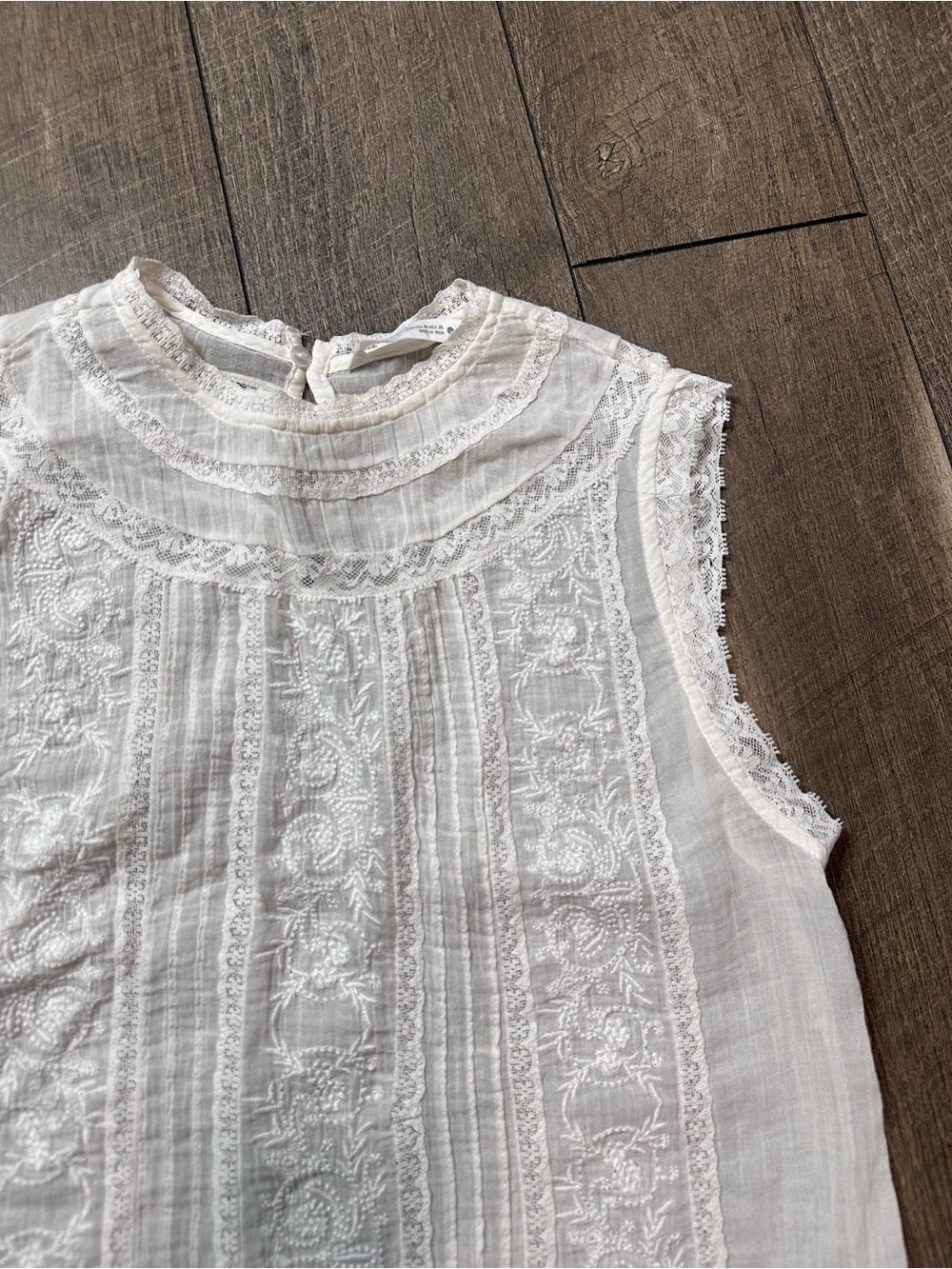 Zara Cotton Tank Top