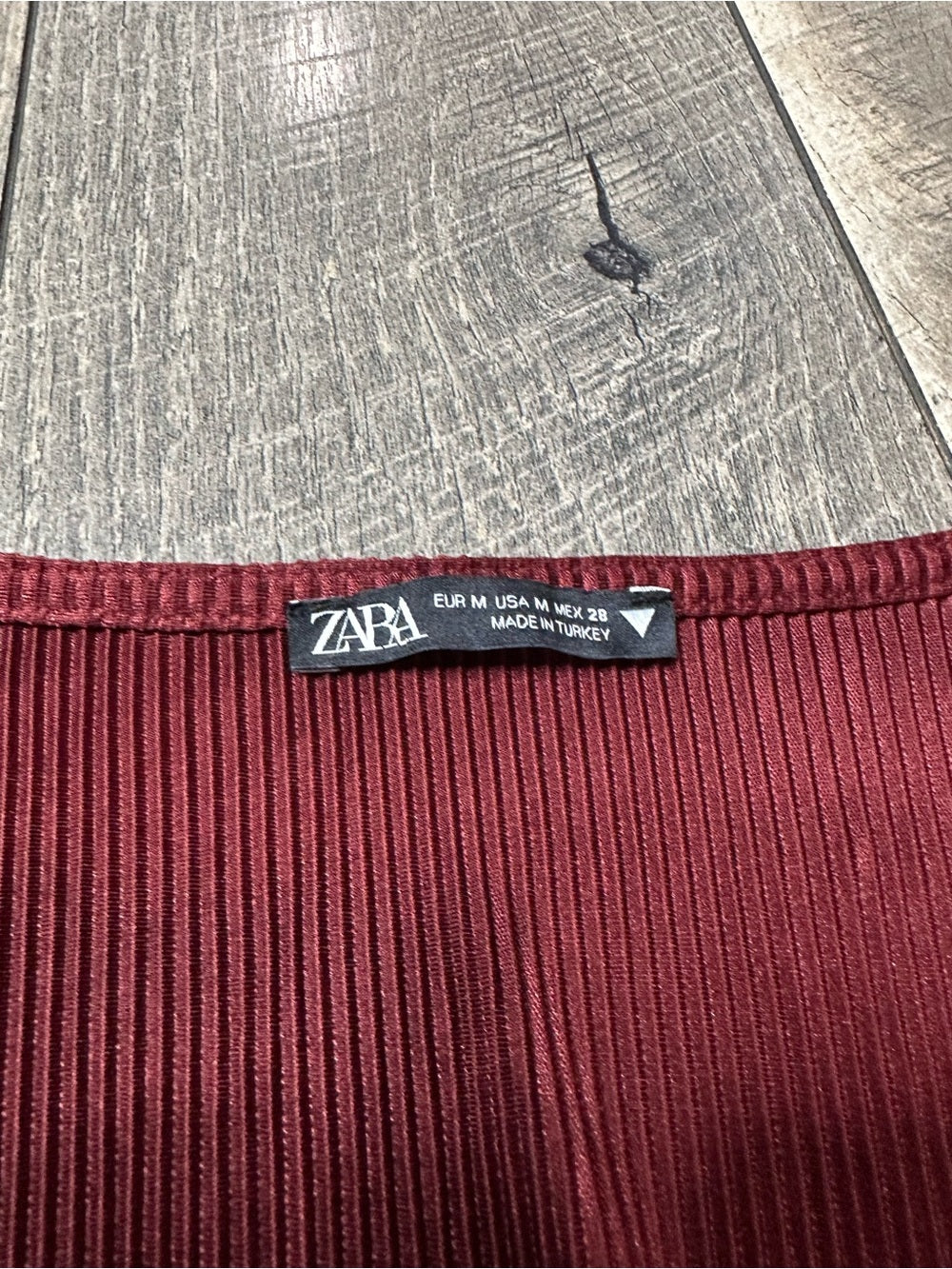 Zara Plunge V Wrap Mini Dress