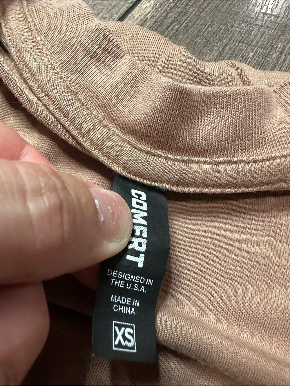 Comfrt Cloud Lounge Tee 
Mocha (like new)