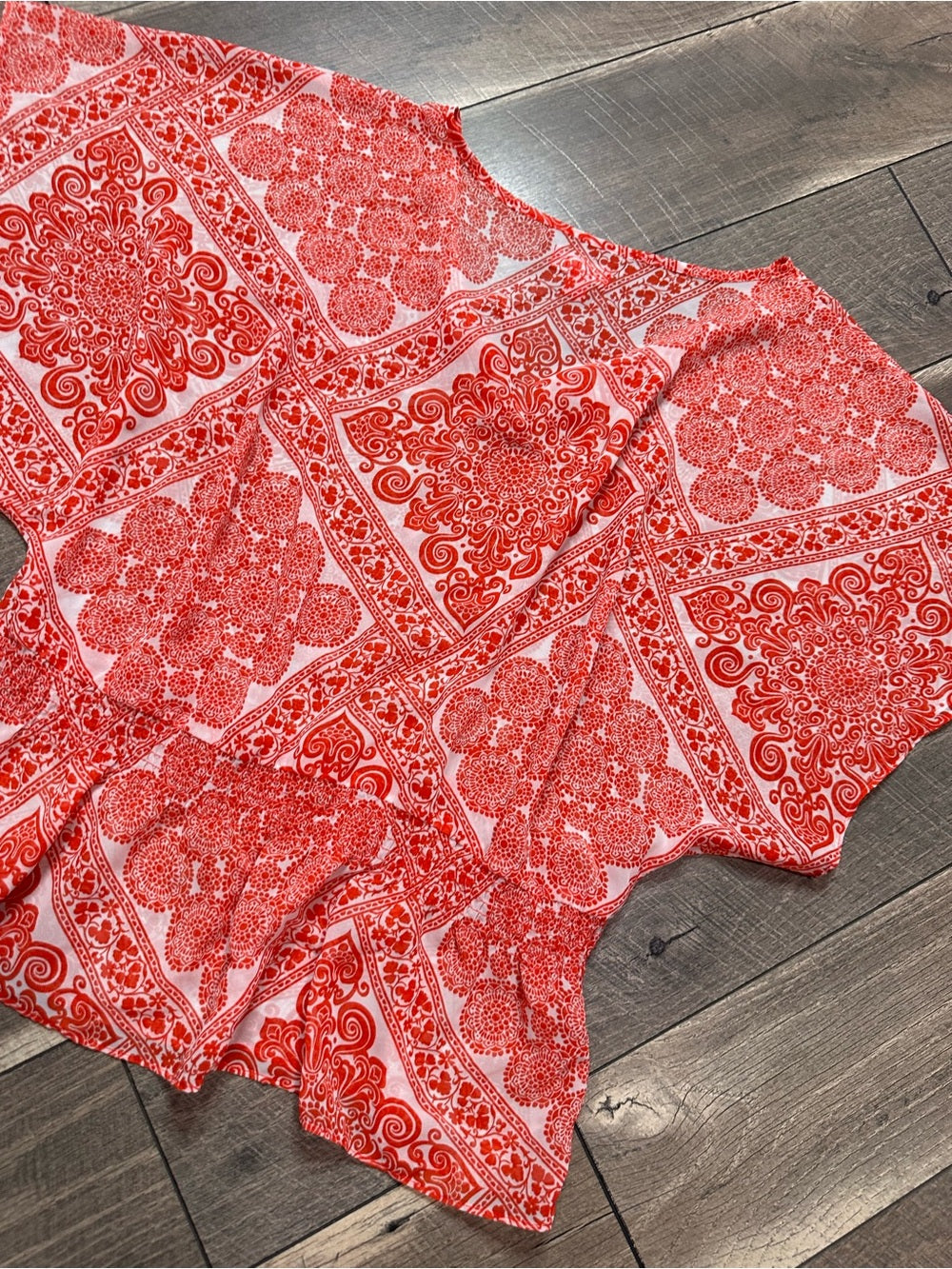 Elle Batwing Sheer Top