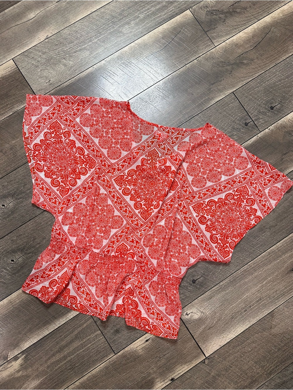 Elle Batwing Sheer Top