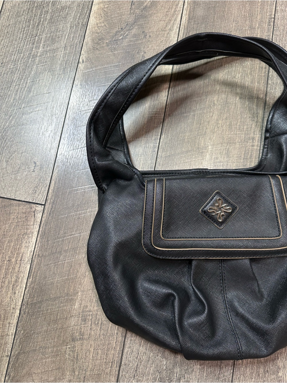 Simply Vera Vera Wang Faux Leather Hobo Bag (new with tags)