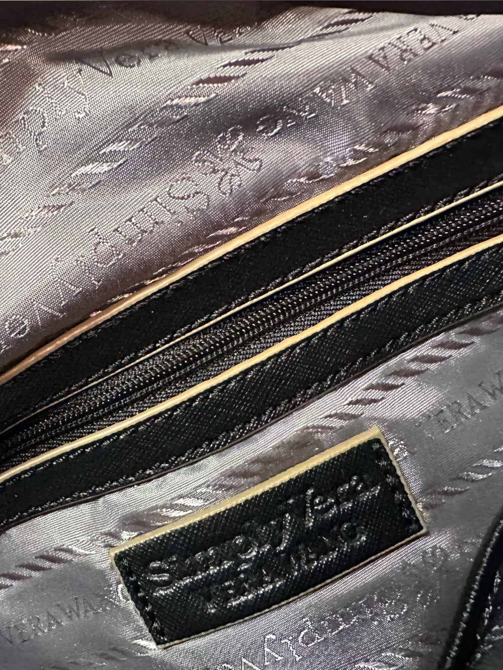 Simply Vera Vera Wang Faux Leather Hobo Bag (new with tags)