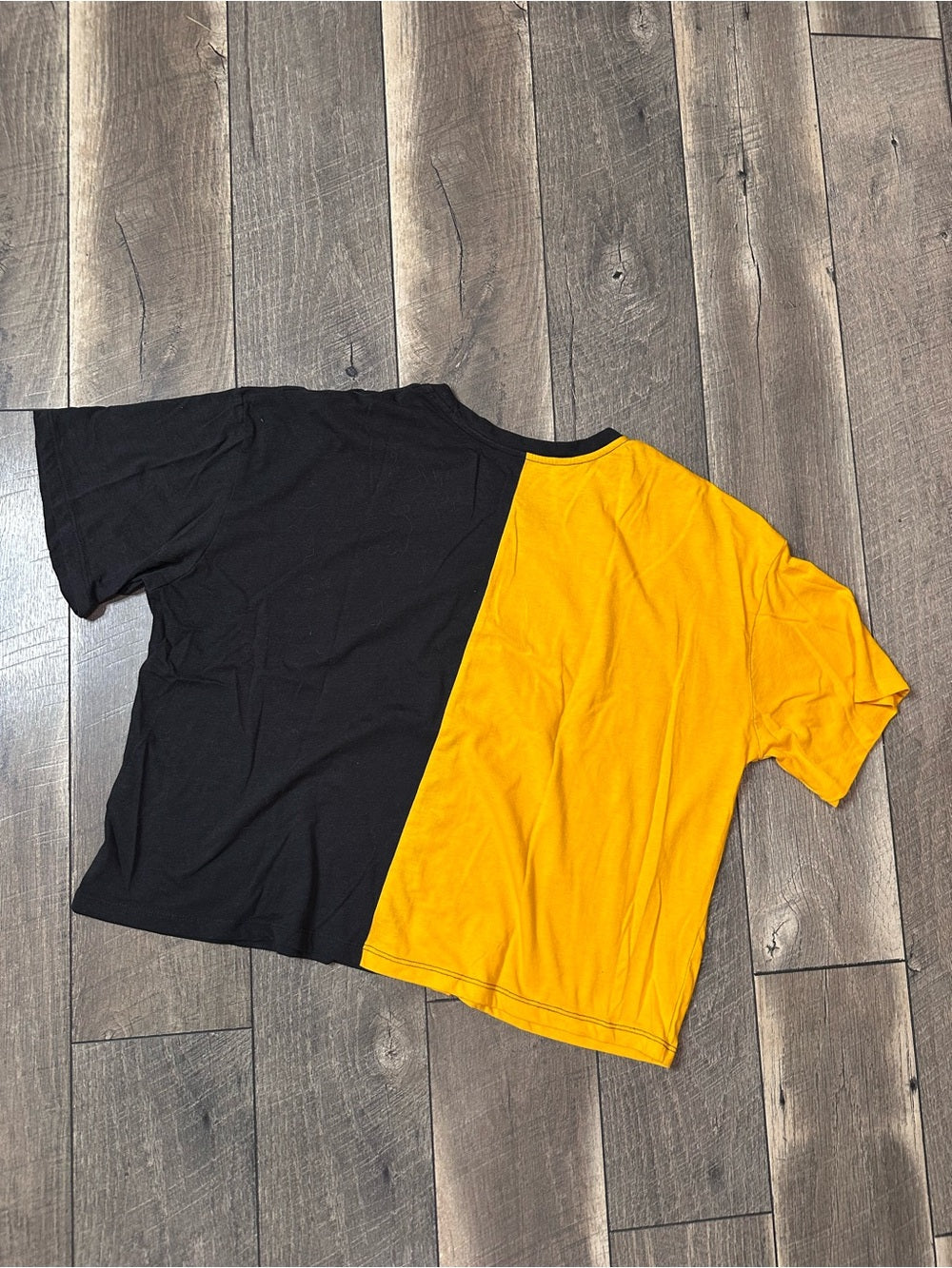 Majestic Pirates Color Split T-Shirt