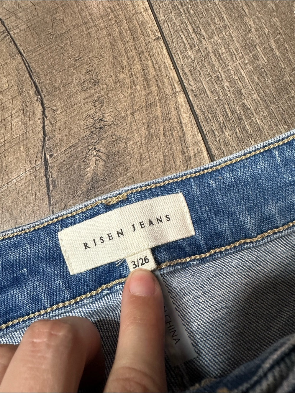 Risen Hi Rise Wide Leg Jeans (new with tags)