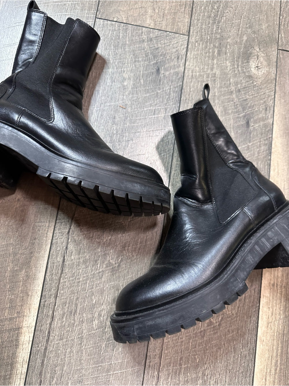 Zara Platform Boots