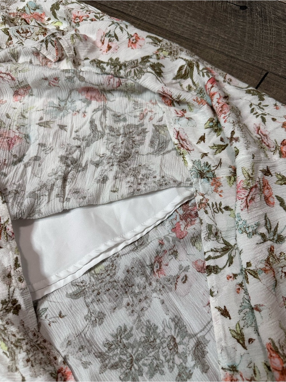 Frye Floral Oversized Midi Dress