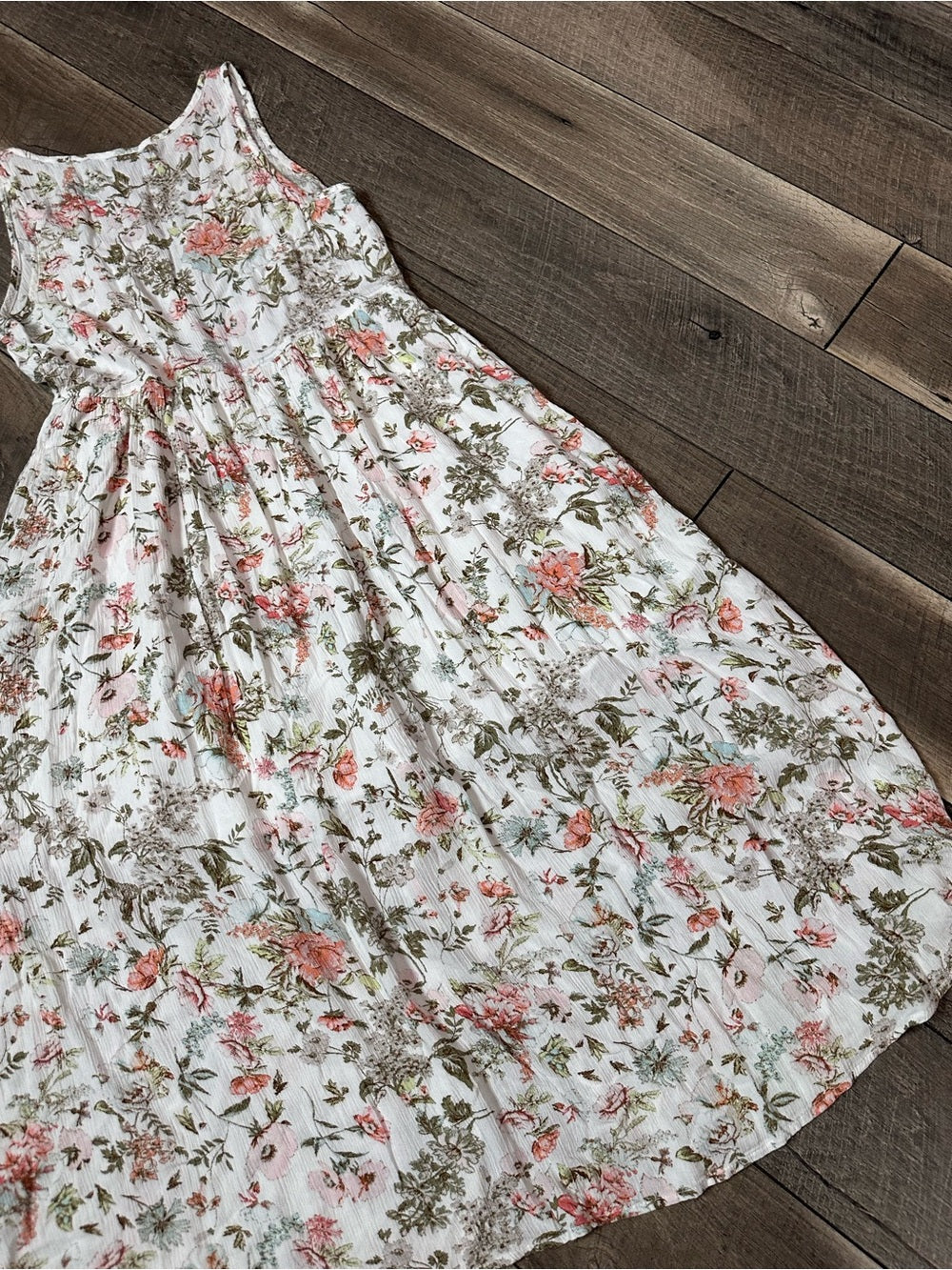 Frye Floral Oversized Midi Dress