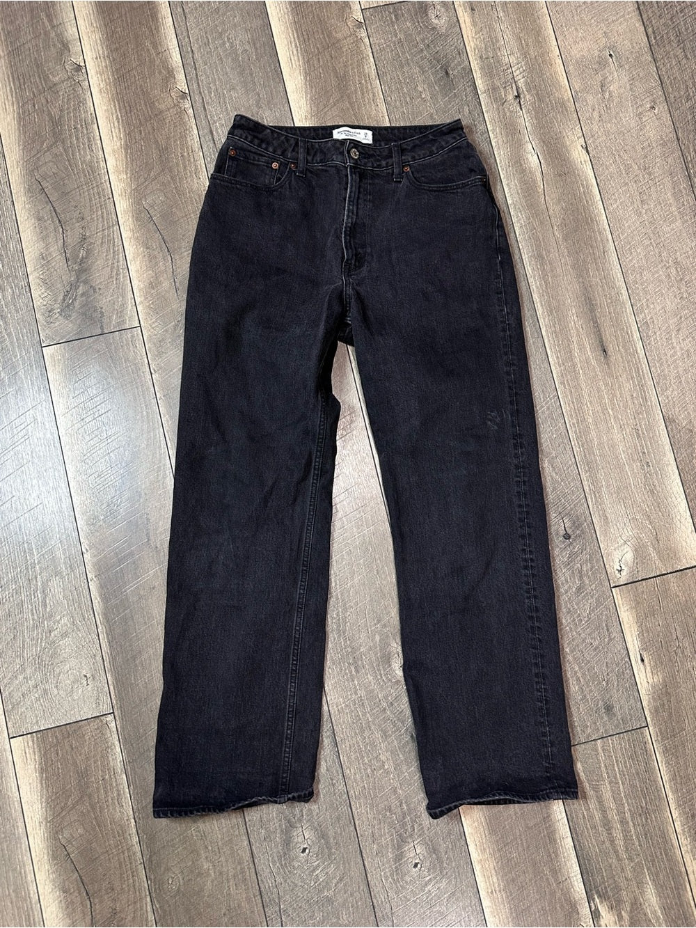 Abercrombie & Fitch Curve Love High Rise 90’s Relaxed Jeans