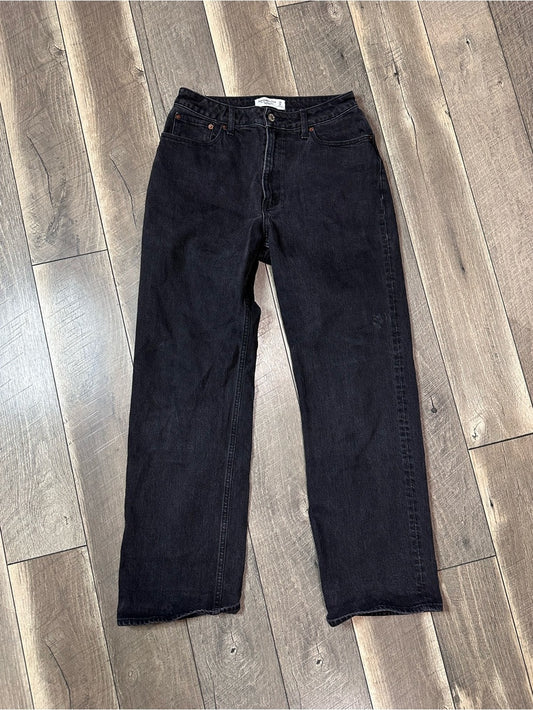 Abercrombie & Fitch Curve Love High Rise 90’s Relaxed Jeans