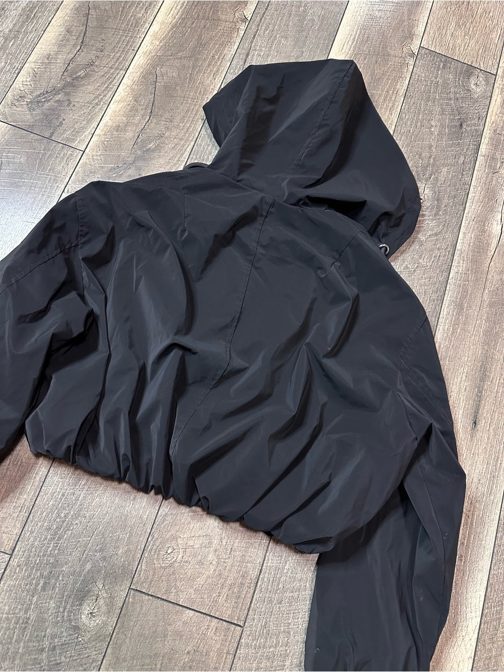 Zara Cropped Zip Up Jacket