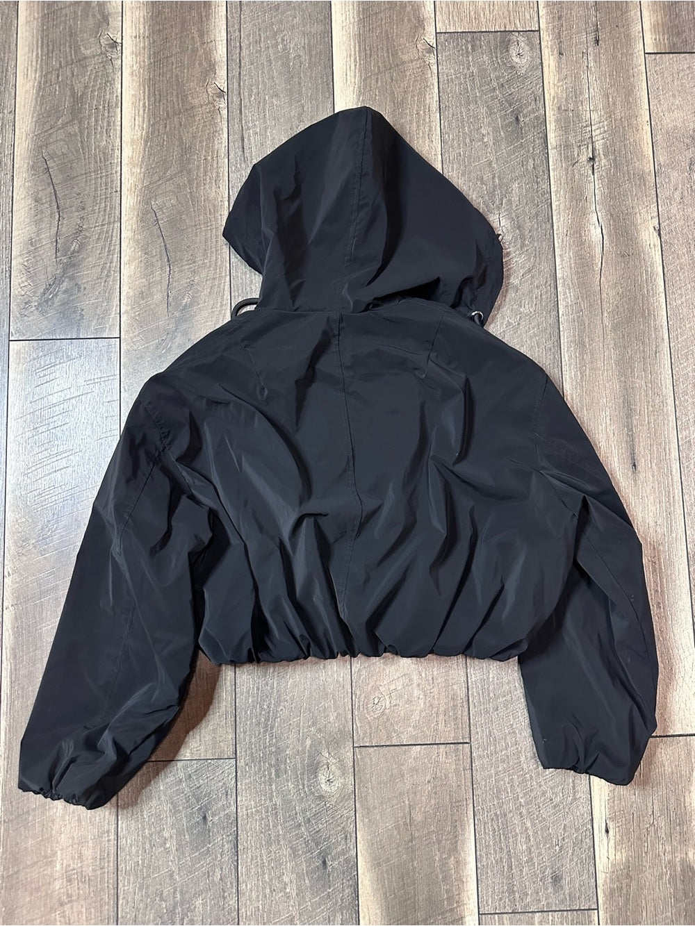 Zara Cropped Zip Up Jacket