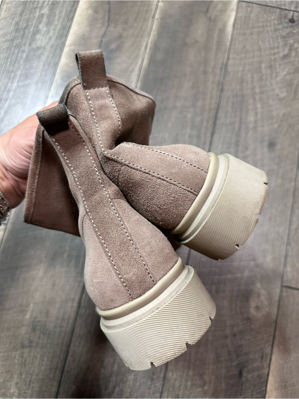Cruza Platform Ankle Booties