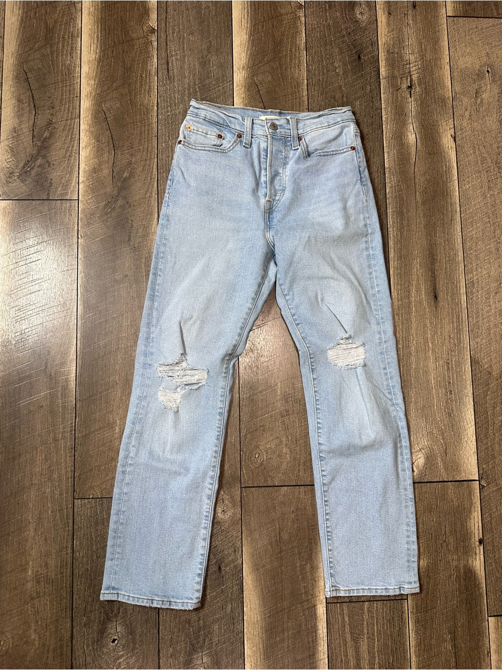 Levi’s Wedgie Straight Buttonfly Jeans