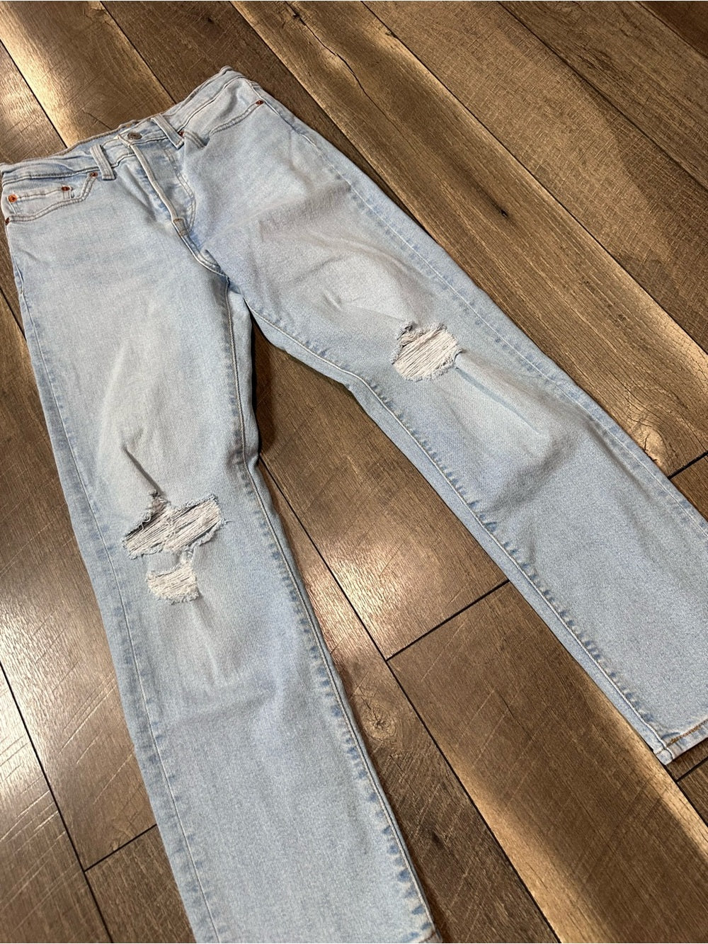 Levi’s Wedgie Straight Buttonfly Jeans