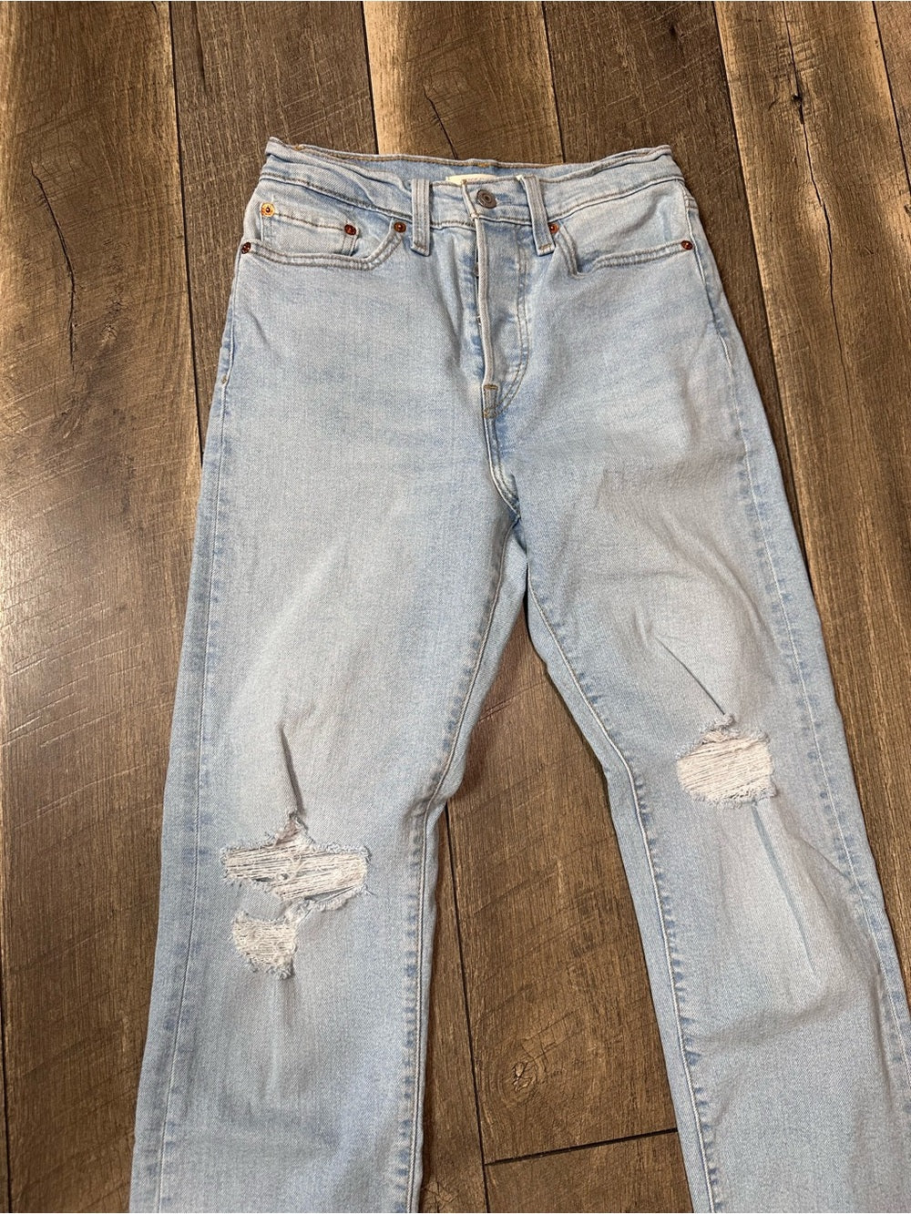 Levi’s Wedgie Straight Buttonfly Jeans