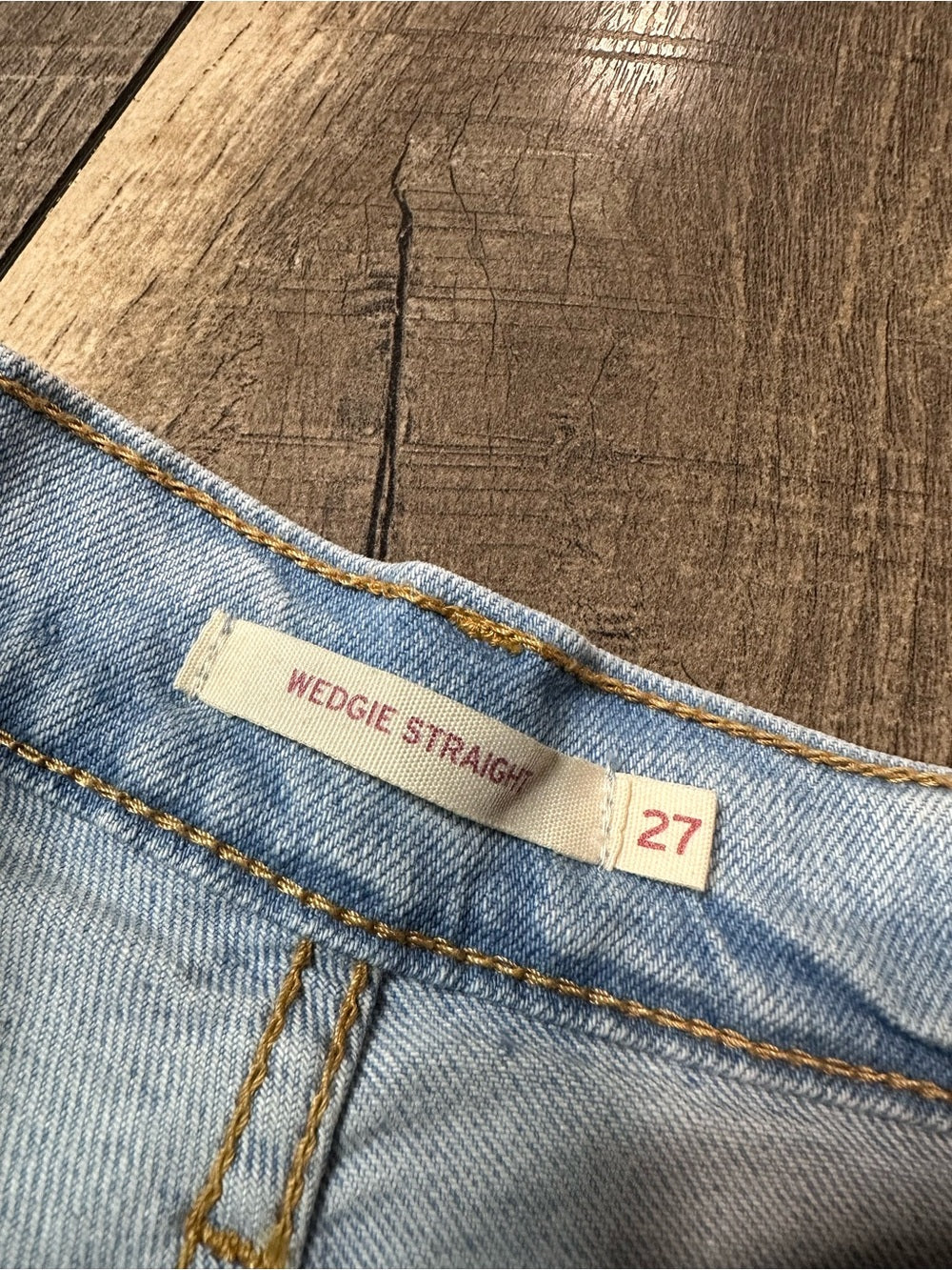 Levi’s Wedgie Straight Buttonfly Jeans