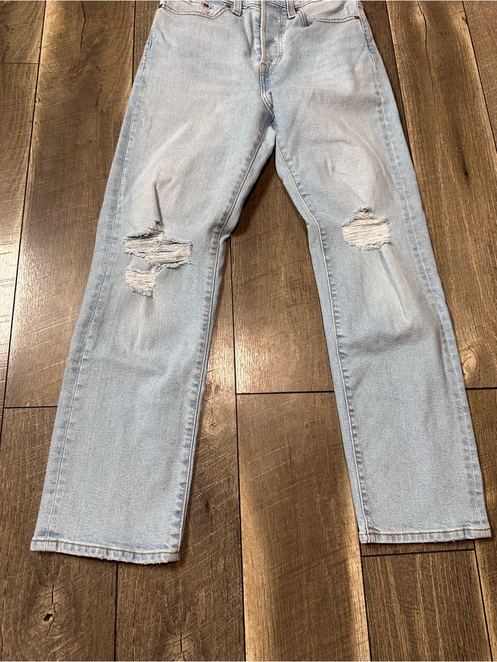 Levi’s Wedgie Straight Buttonfly Jeans