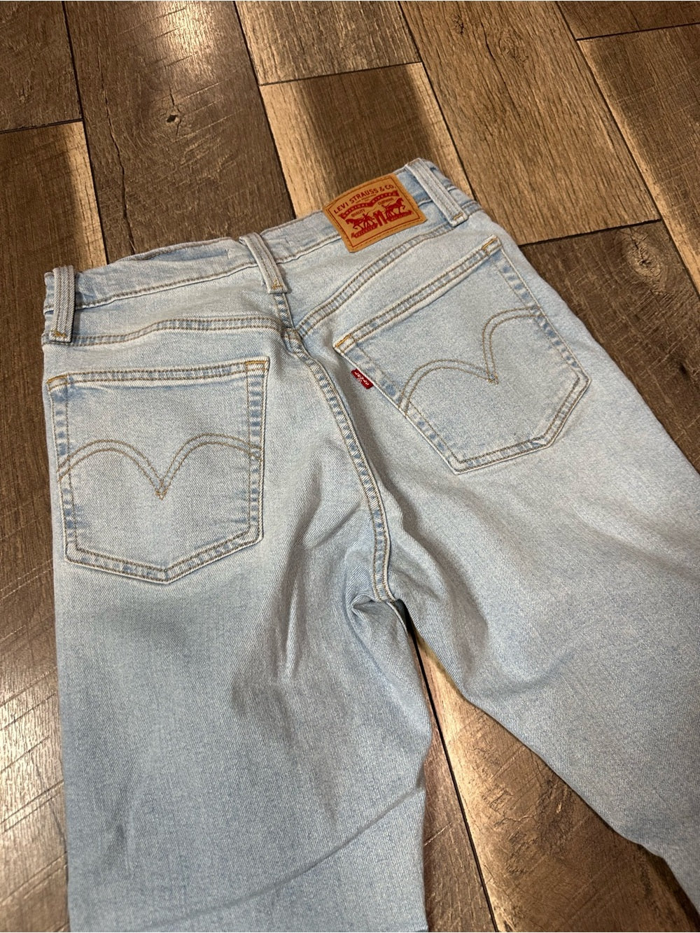 Levi’s Wedgie Straight Buttonfly Jeans