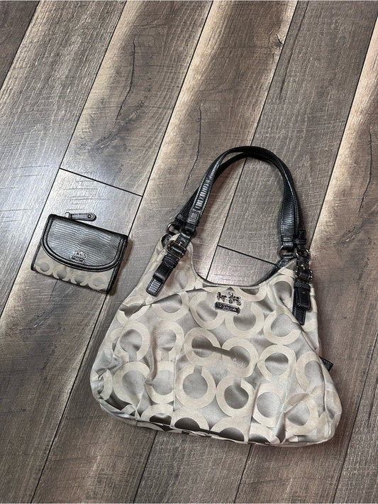 Coach Madison Maggie Shoulder Bag + Wallet