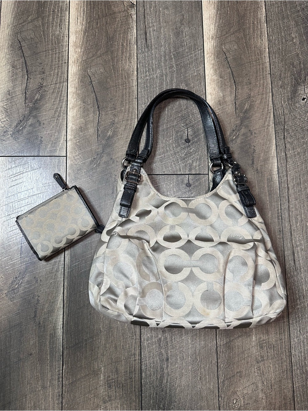 Coach Madison Maggie Shoulder Bag + Wallet