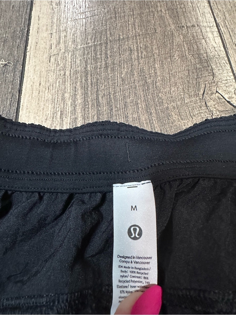 Lululemon Licensed To Train Joggers
Black
