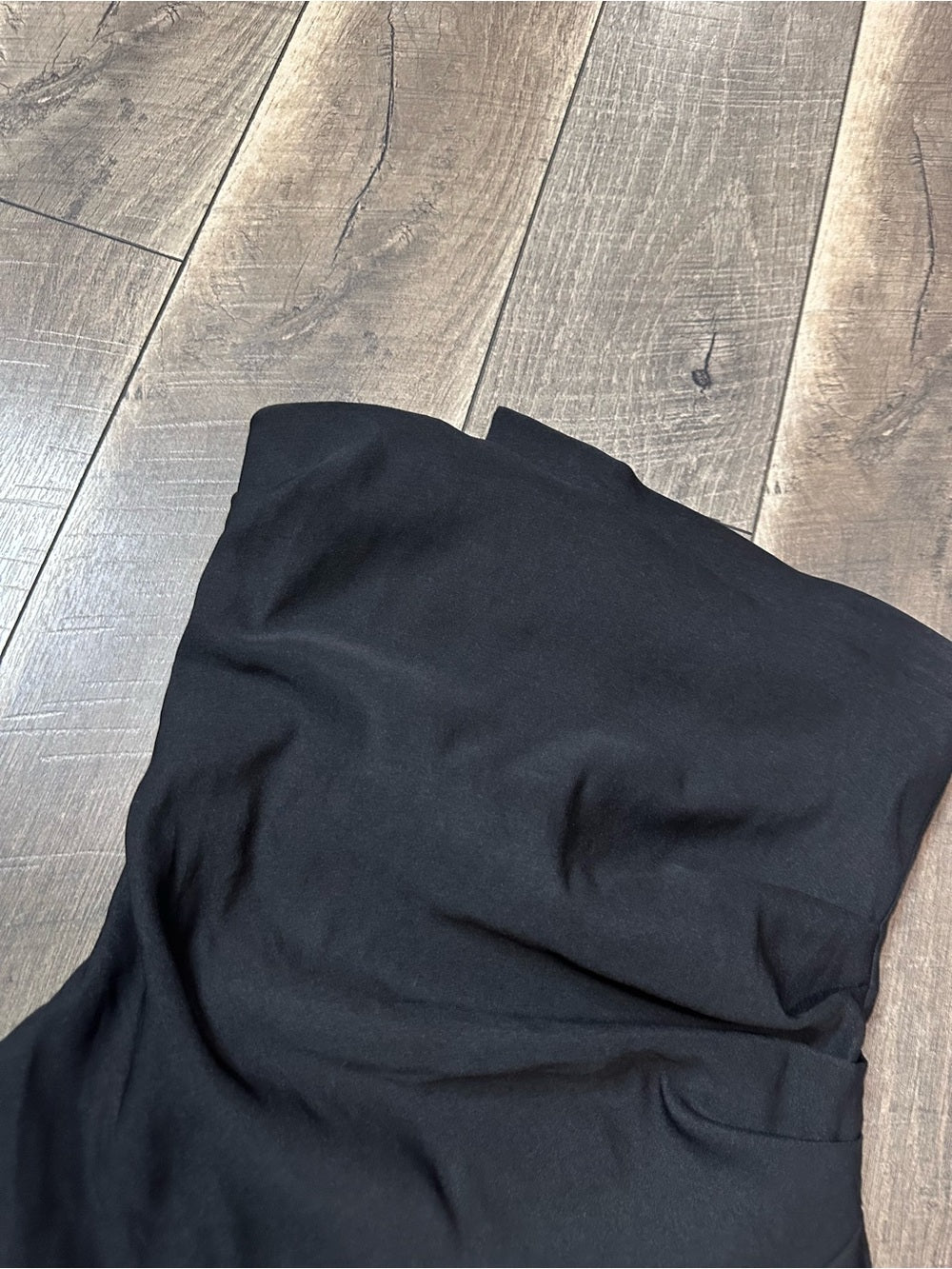 Zara Asymmetrical Strapless Top