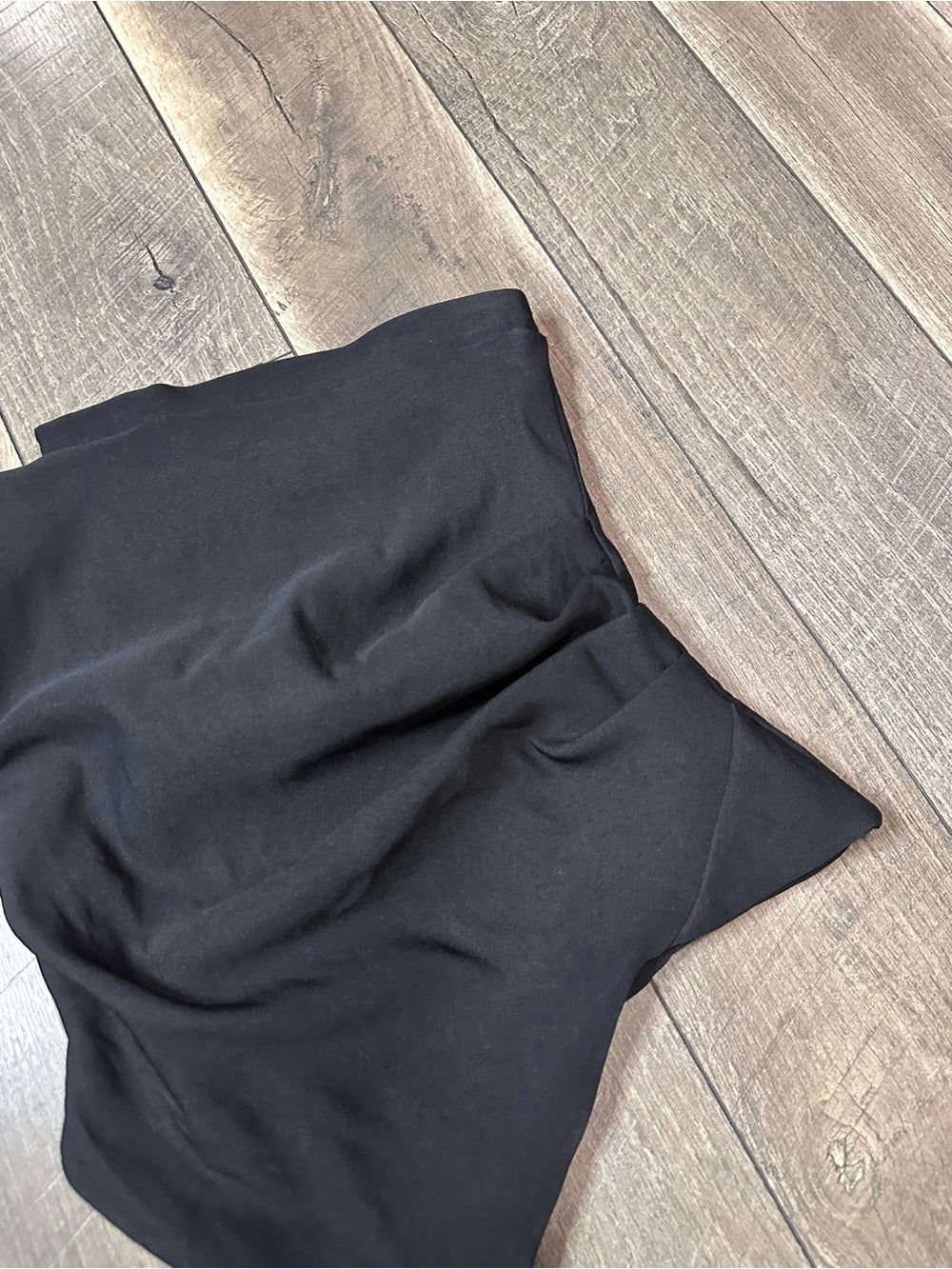 Zara Asymmetrical Strapless Top
