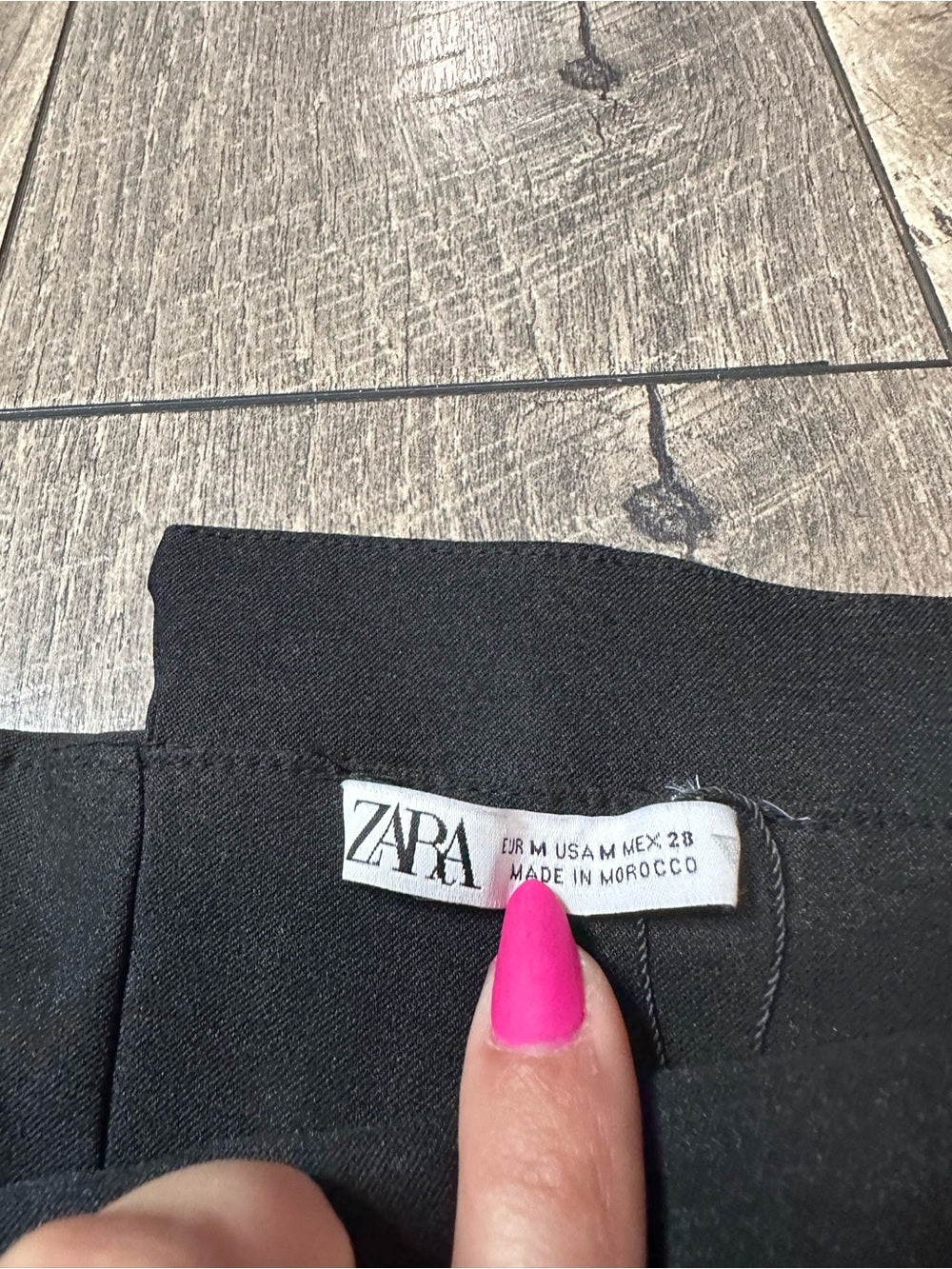 Zara Asymmetrical Strapless Top