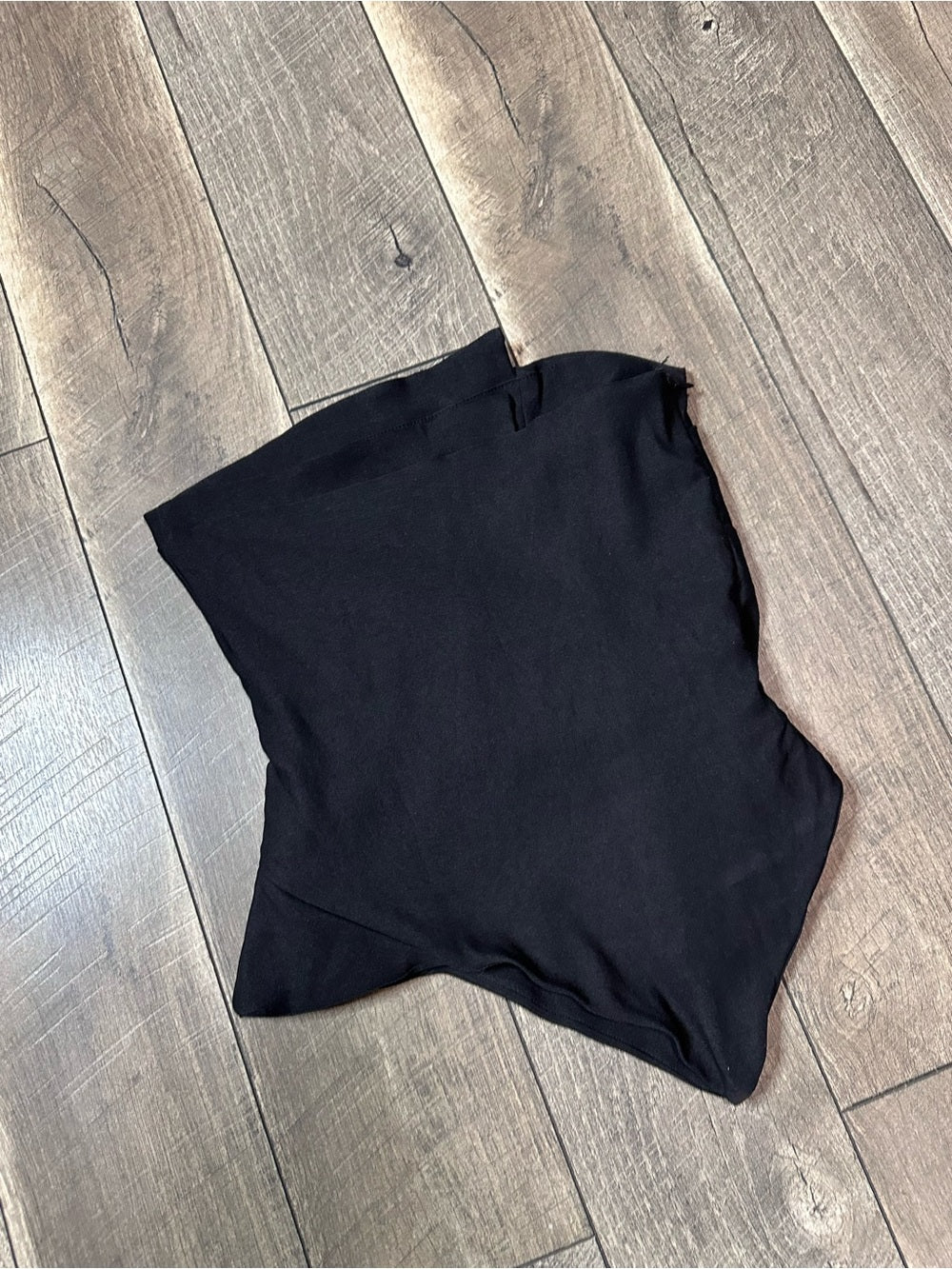 Zara Asymmetrical Strapless Top
