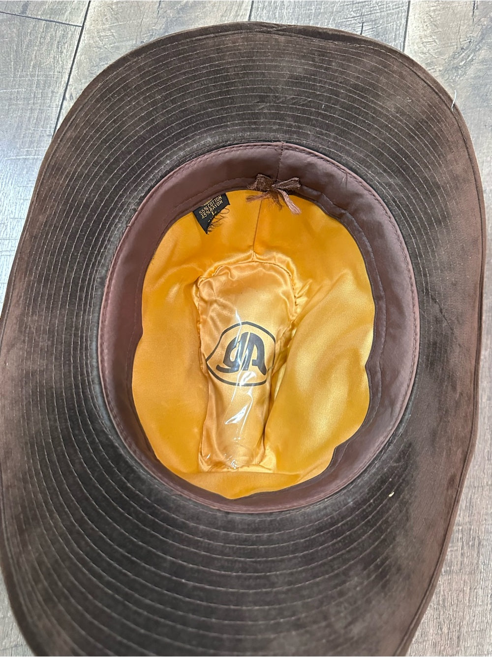 Vintage Western Suede Cowboy Hat