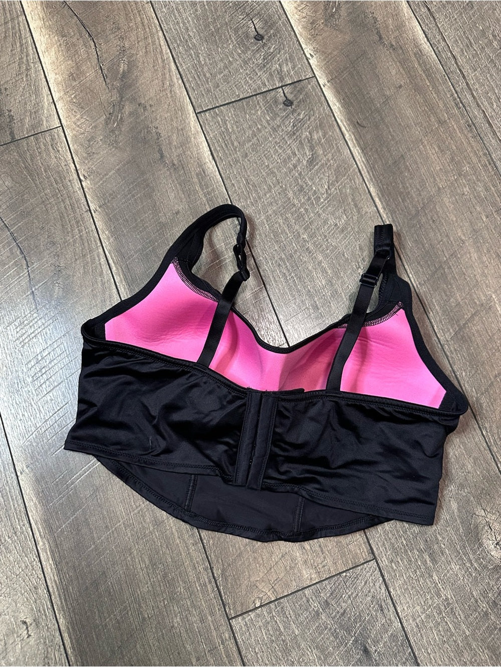 PINK Victoria’s Secret Black Corset Top