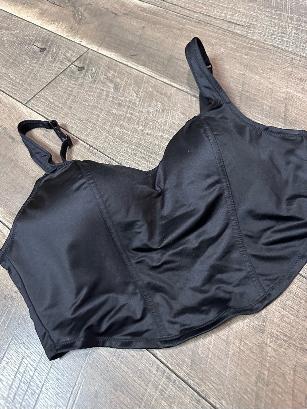 PINK Victoria’s Secret Black Corset Top