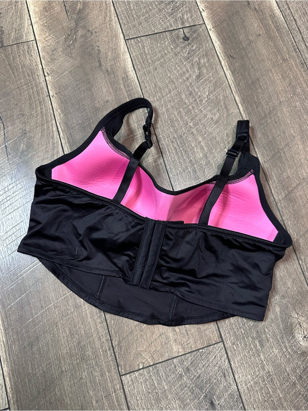 PINK Victoria’s Secret Black Corset Top