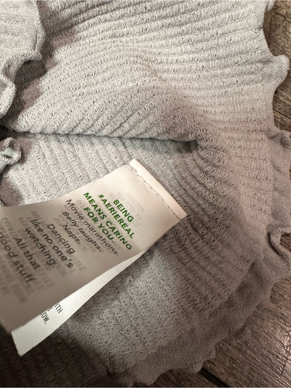 Aerie Ribbed Crop Tank