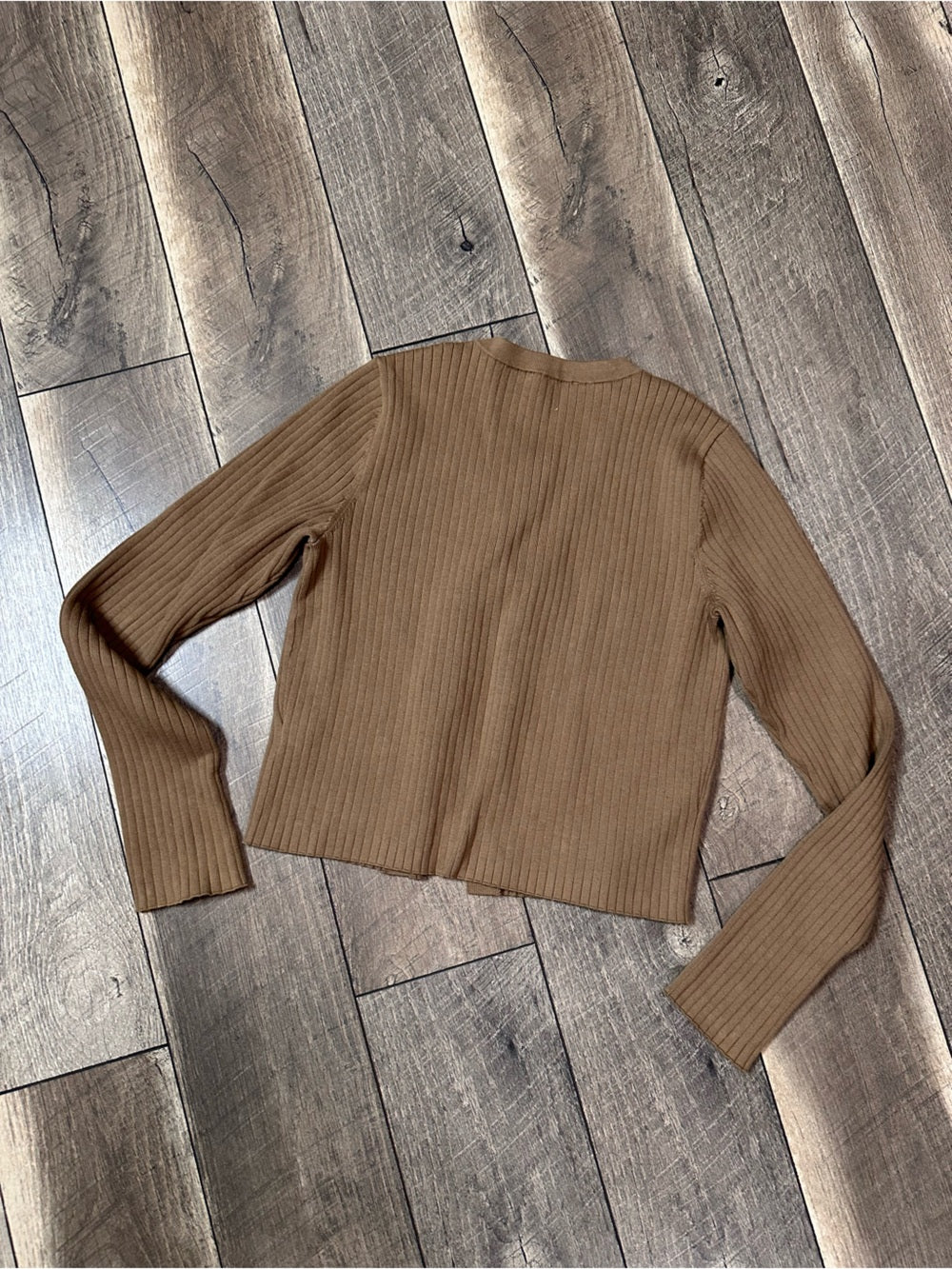 Reformation Organic Cotton Button Down Sweater