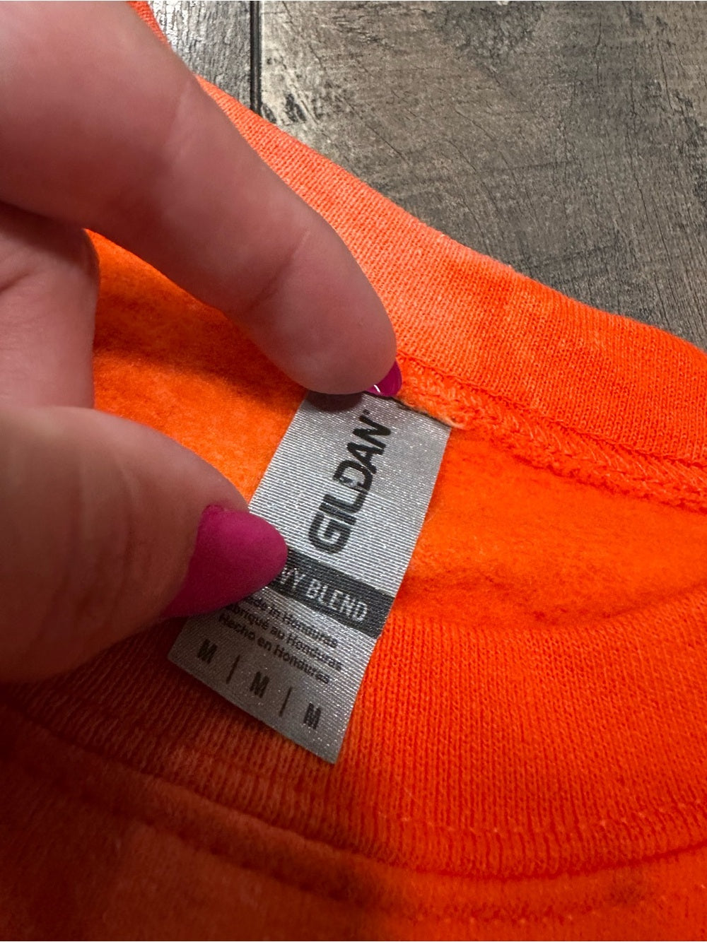 Gildan Pumpkin Tie Dye Crewneck