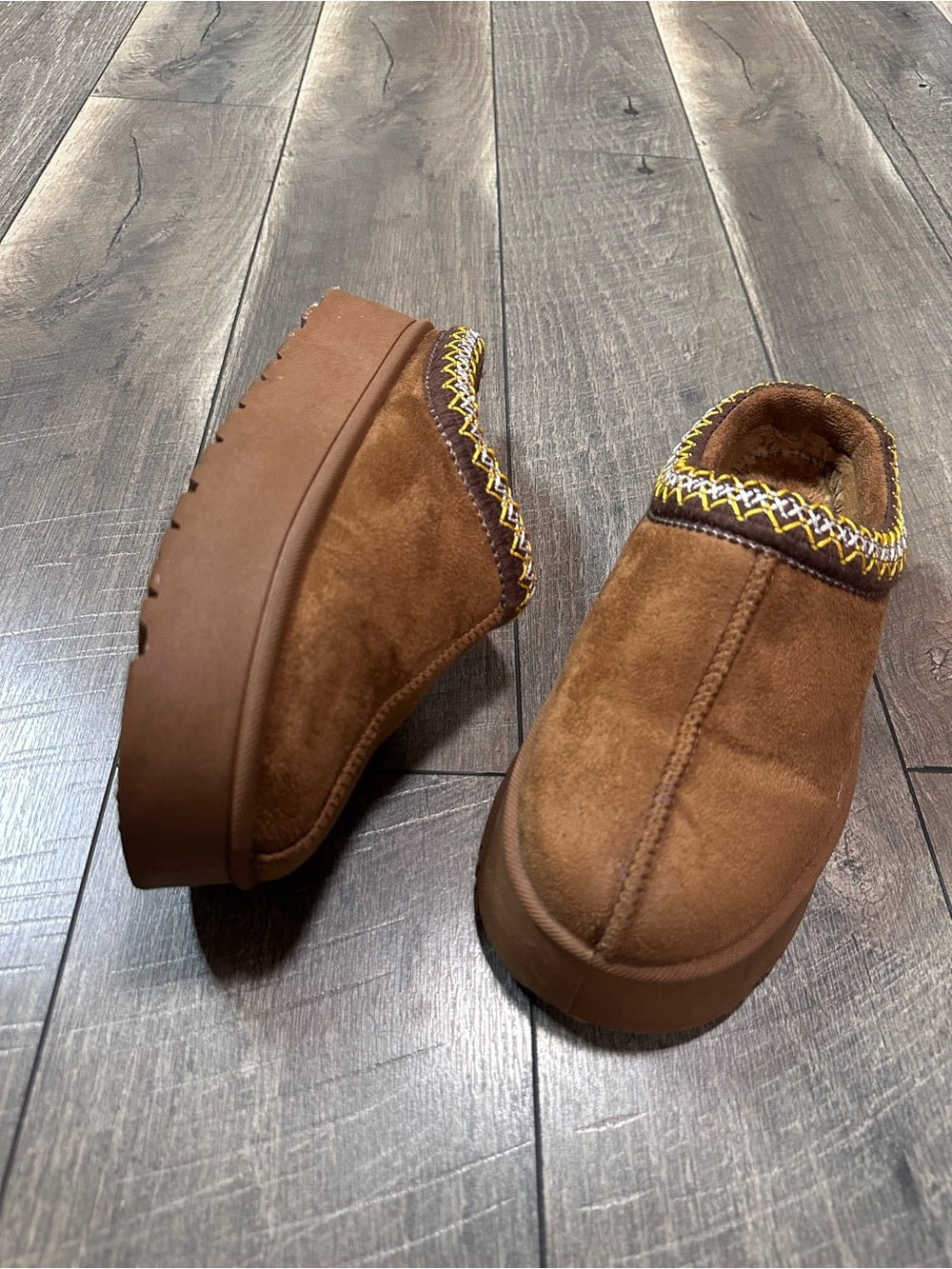Wild Diva Platform Slippers