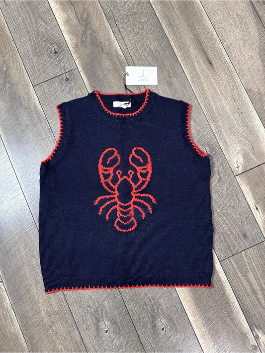 Klesis Lobster Sleeveless Sweater Vest