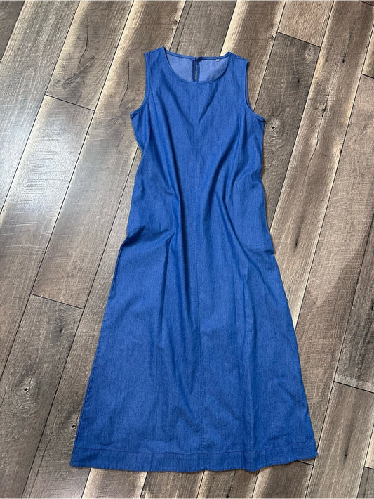 Unbranded Soft Denim Maxi Dress (has pockets)