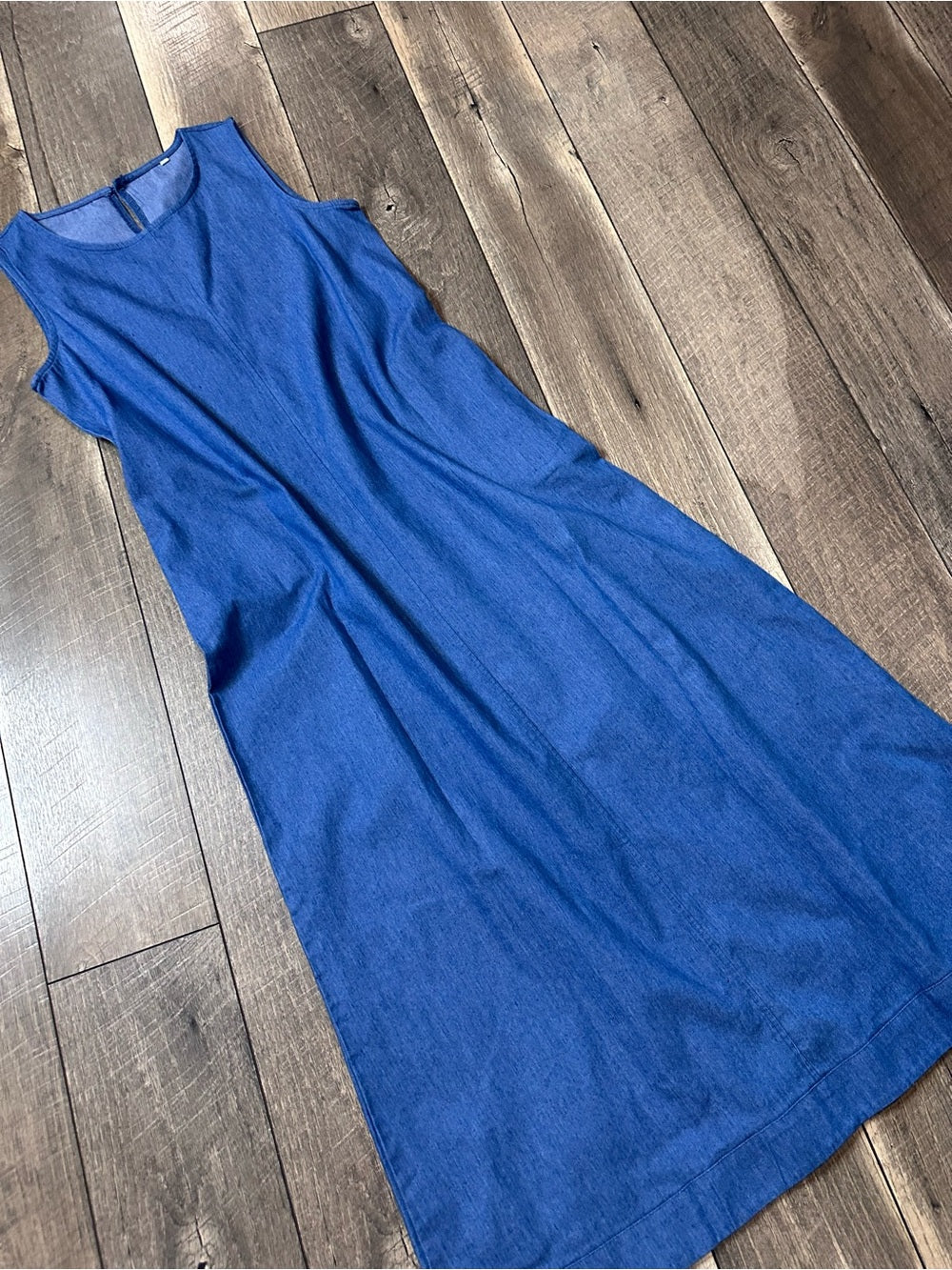 Unbranded Soft Denim Maxi Dress (has pockets)