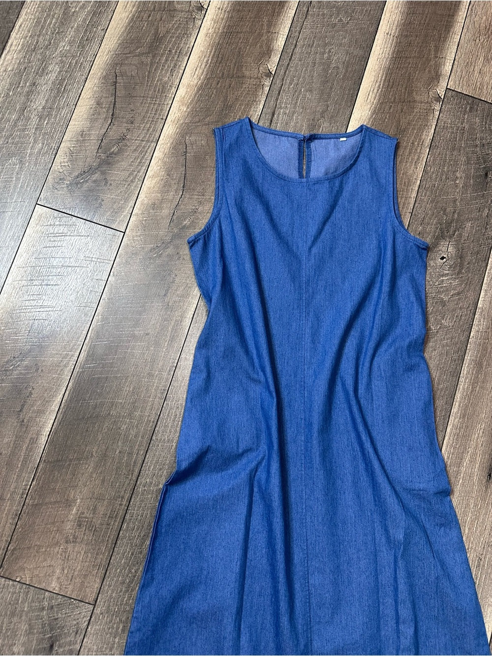 Unbranded Soft Denim Maxi Dress (has pockets)