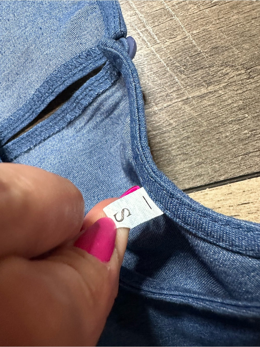 Unbranded Soft Denim Maxi Dress (has pockets)