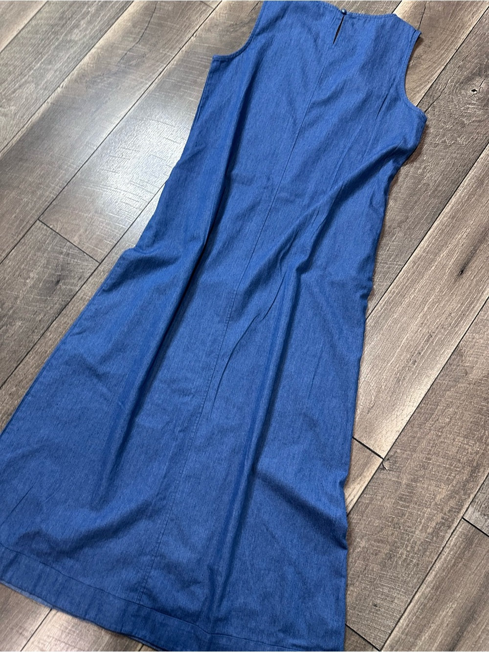 Unbranded Soft Denim Maxi Dress (has pockets)