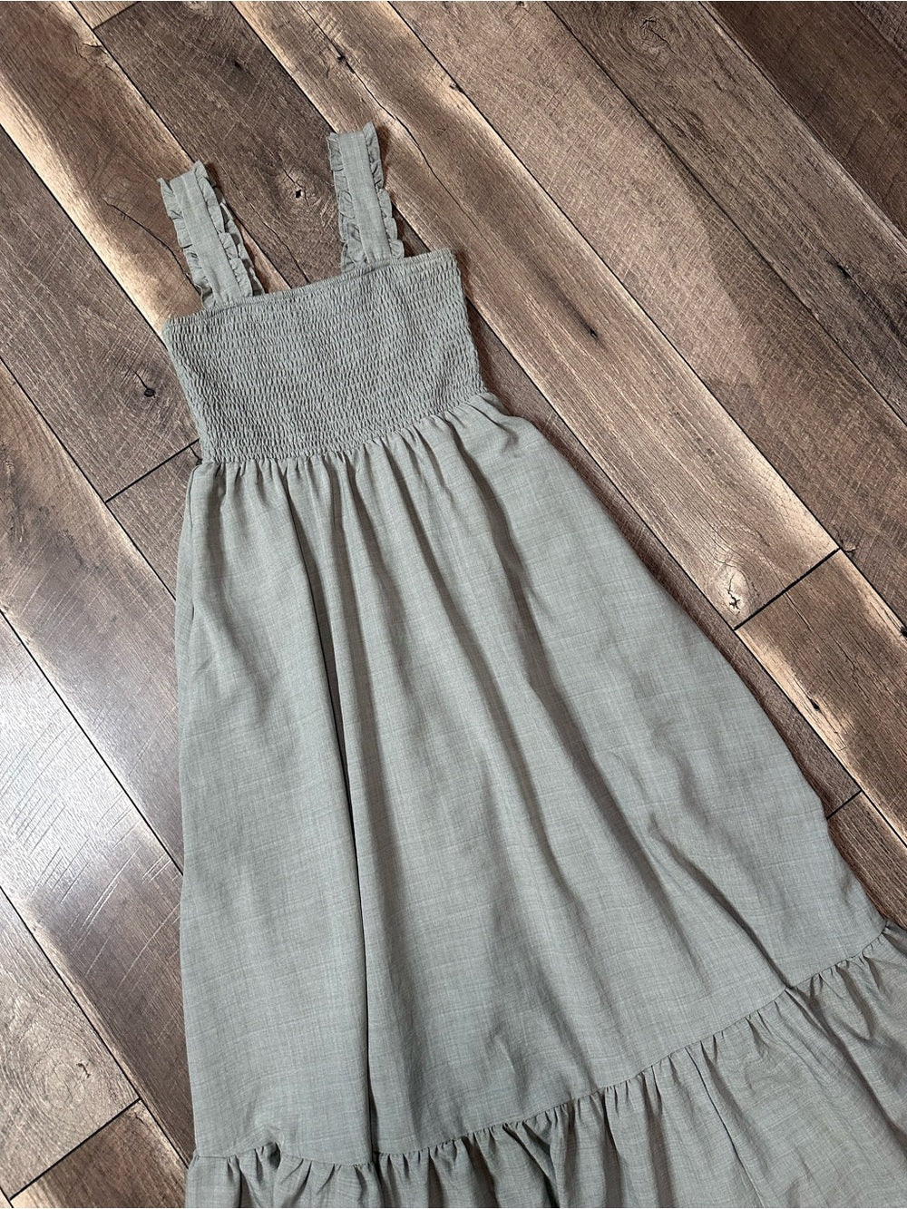 Listicle Eucalyptus Maxi Dress