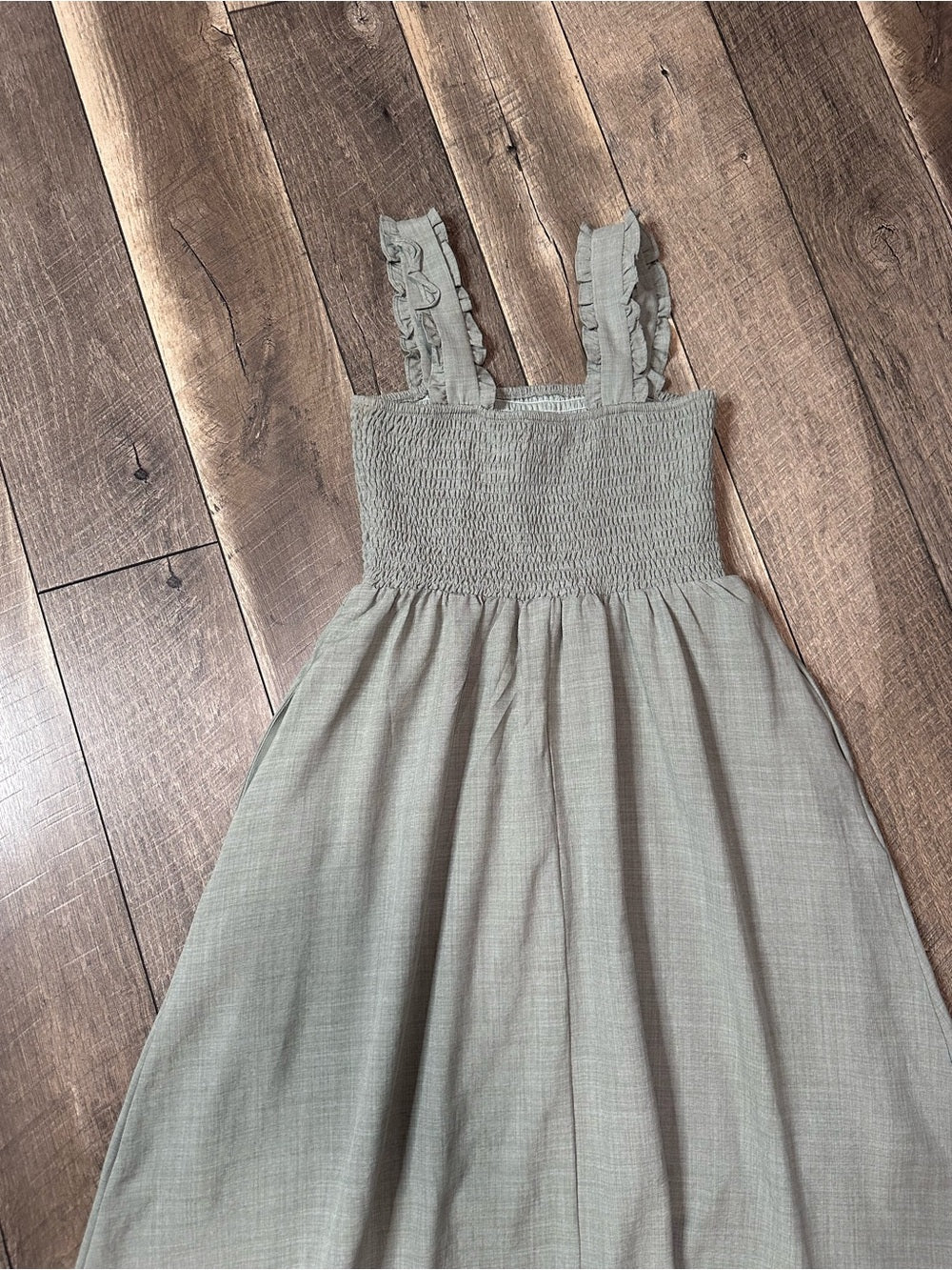 Listicle Eucalyptus Maxi Dress