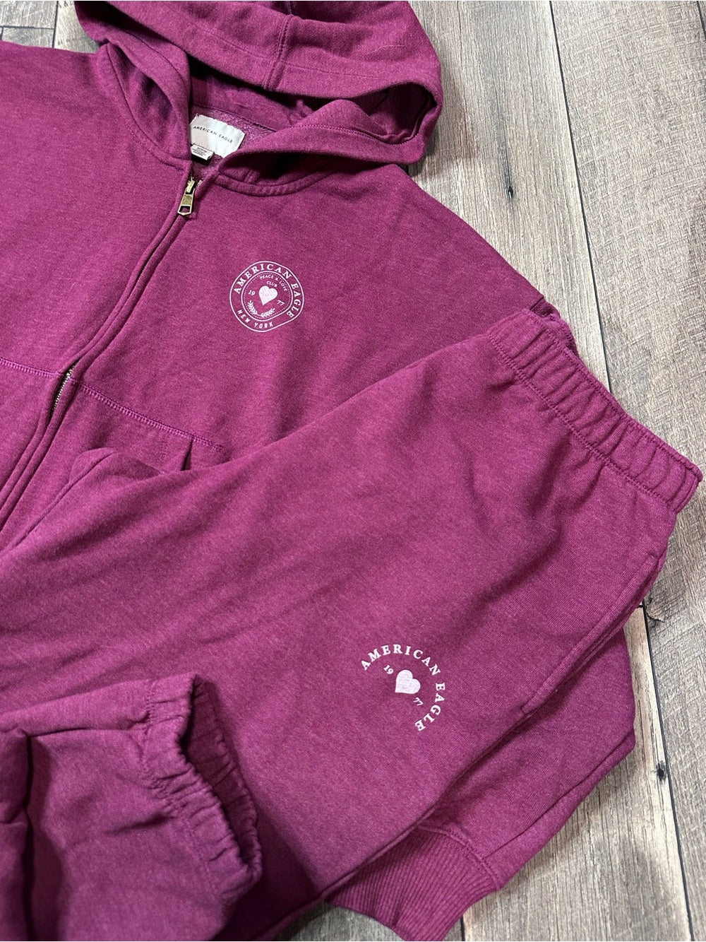 American Eagle Fleece Lounge Set