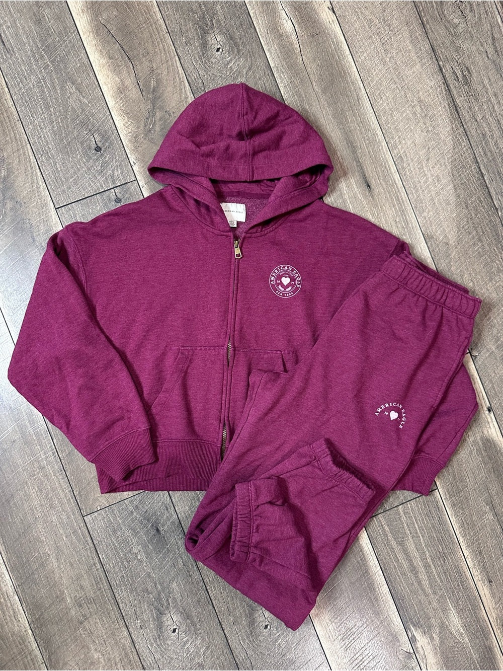 American Eagle Fleece Lounge Set